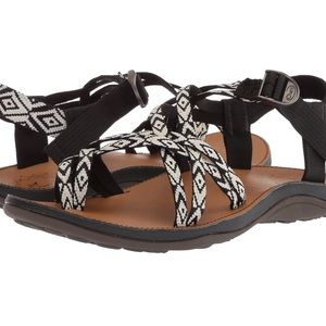 Chaco Diana Women’s Sandal in Beveled Black Size 8